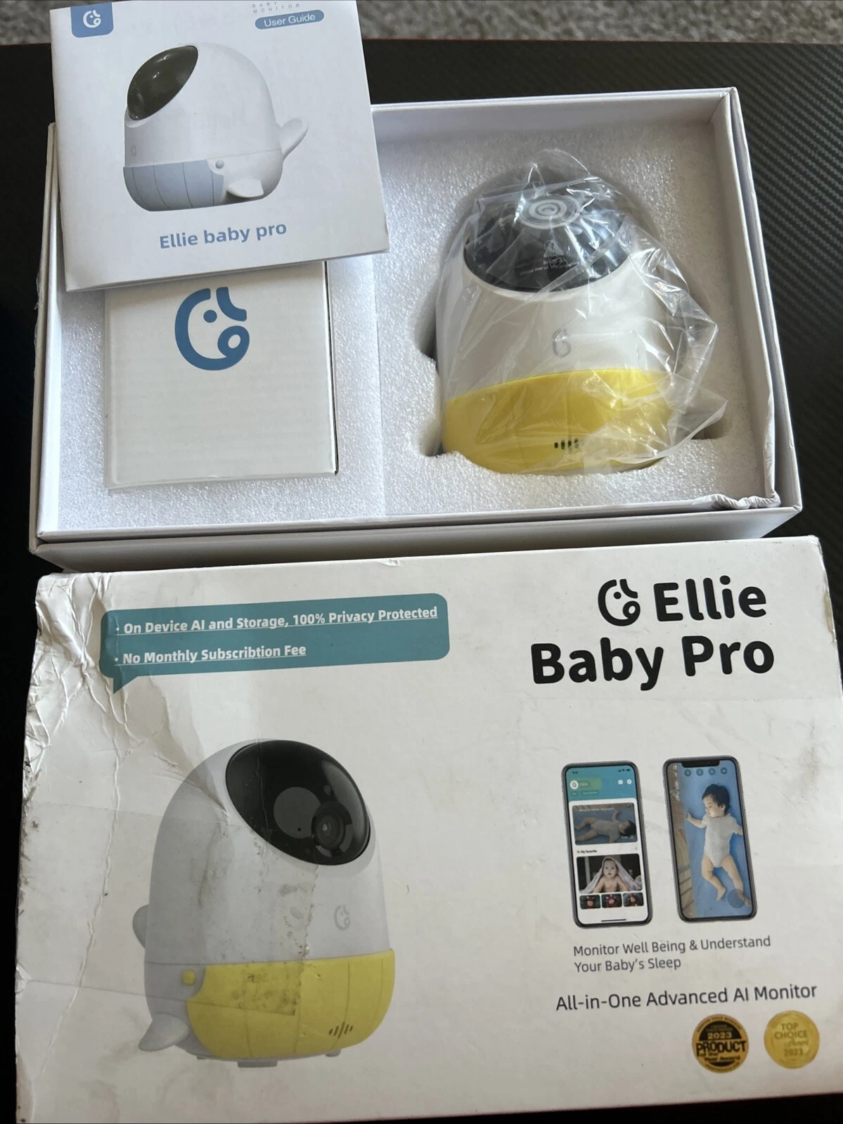 Ellie Baby Monitor with Camera and Audio
